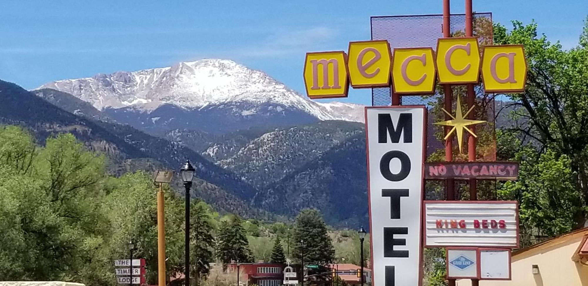 كولورادو سبرينغس Mecca Motel المظهر الخارجي الصورة